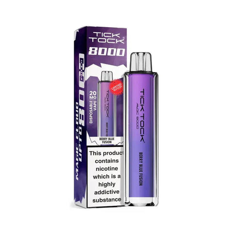 Buy Bulk Wholesale Tick Tock Magic 8000 Disposable Vape Pack of 5 - vapesourceuk