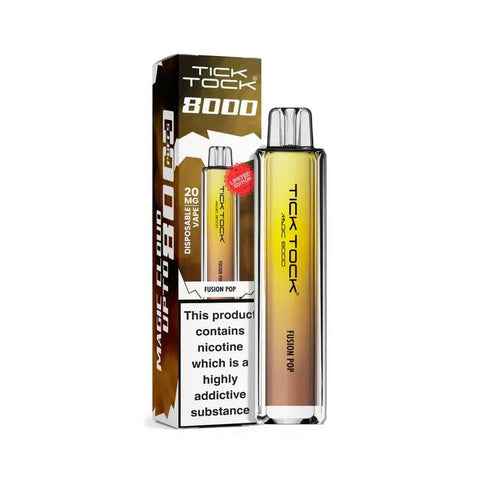 Buy Bulk Wholesale Tick Tock Magic 8000 Disposable Vape Pack of 5 - vapesourceuk