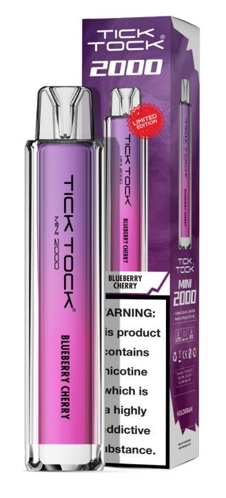 Buy Bulk Wholesale Tick Tock Mini 2k Disposable Vape Box of 10 - vapesourceuk