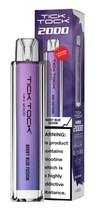 Buy Bulk Wholesale Tick Tock Mini 2k Disposable Vape Box of 10 - vapesourceuk
