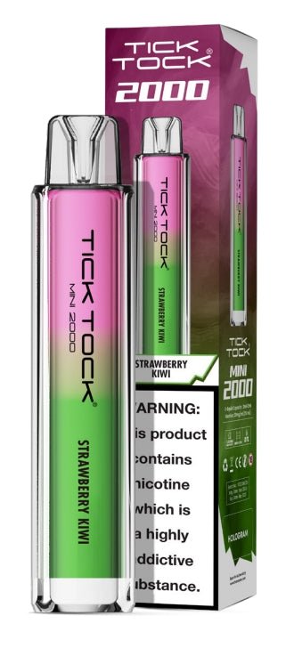 Buy Bulk Wholesale Tick Tock Mini 2k Disposable Vape Box of 10 - vapesourceuk