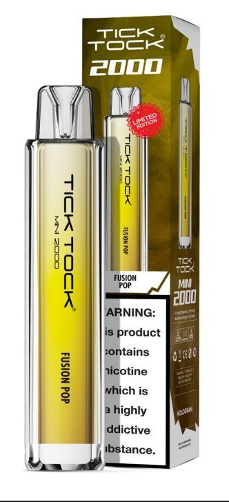 Buy Bulk Wholesale Tick Tock Mini 2k Disposable Vape Box of 10 - vapesourceuk