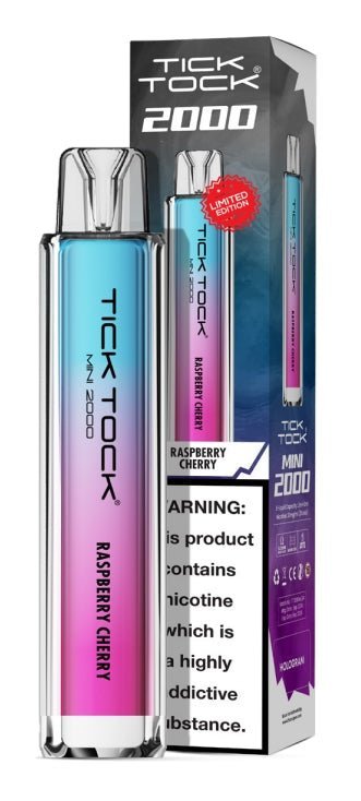 Buy Bulk Wholesale Tick Tock Mini 2k Disposable Vape Box of 10 - vapesourceuk