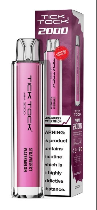 Buy Bulk Wholesale Tick Tock Mini 2k Disposable Vape Box of 10 - vapesourceuk