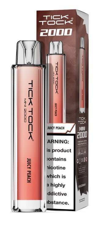 Buy Bulk Wholesale Tick Tock Mini 2k Disposable Vape Box of 10 - vapesourceuk