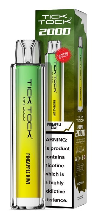 Buy Bulk Wholesale Tick Tock Mini 2k Disposable Vape Box of 10 - vapesourceuk