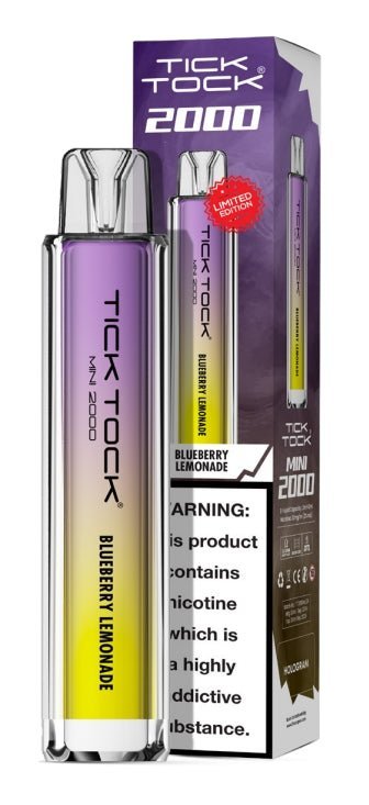 Buy Bulk Wholesale Tick Tock Mini 2k Disposable Vape Box of 10 - vapesourceuk