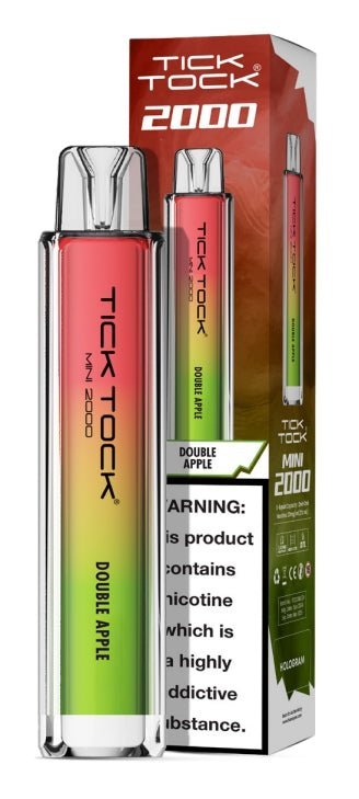 Buy Bulk Wholesale Tick Tock Mini 2k Disposable Vape Box of 10 - vapesourceuk