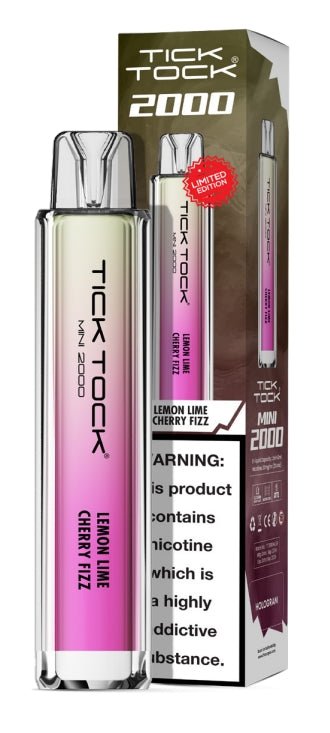 Buy Bulk Wholesale Tick Tock Mini 2k Disposable Vape Box of 10 - vapesourceuk