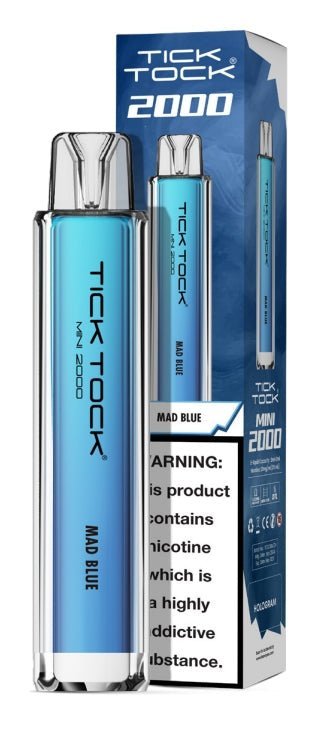 Buy Bulk Wholesale Tick Tock Mini 2k Disposable Vape Box of 10 - vapesourceuk