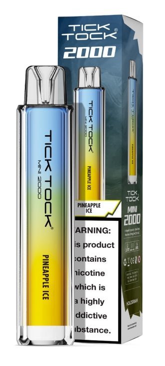 Buy Bulk Wholesale Tick Tock Mini 2k Disposable Vape Box of 10 - vapesourceuk