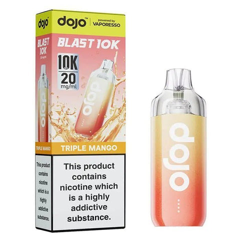 Buy Bulk Wholesale Vaporesso Dojo Blast 10k Prefilled Pod Vape Kit Box of 5 - vapesourceuk