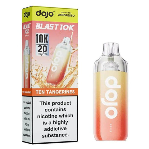 Buy Bulk Wholesale Vaporesso Dojo Blast 10k Prefilled Pod Vape Kit Box of 5 - vapesourceuk