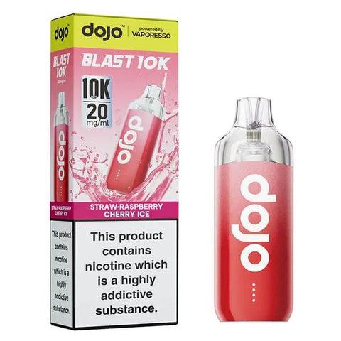 Buy Bulk Wholesale Vaporesso Dojo Blast 10k Prefilled Pod Vape Kit Box of 5 - vapesourceuk