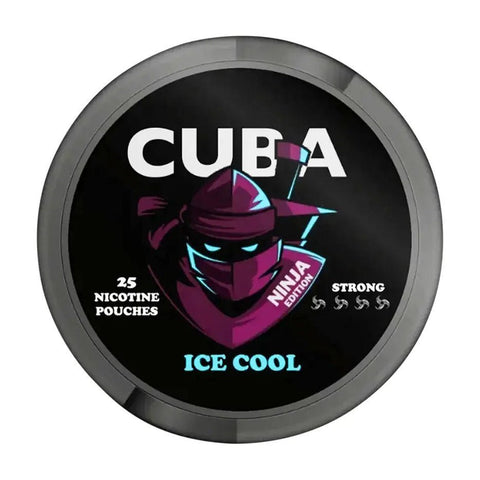 Buy Bulk Wholesale CUBA Ninja Edition Nicotine Pouches Box of 10 - vapesourceuk