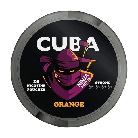 Buy Bulk Wholesale CUBA Ninja Edition Nicotine Pouches Box of 10 - vapesourceuk