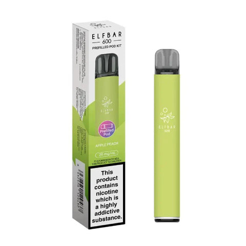 Elf Bar 600 Prefilled Pod Kit Box of 10 - #Simbavapeswholesale#