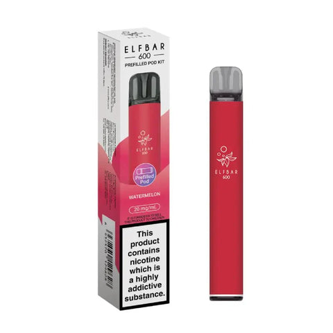 Elf Bar 600 Prefilled Pod Kit Box of 10 - #Simbavapeswholesale#