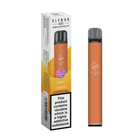 Elf Bar 600 Prefilled Pod Kit Box of 10 - #Simbavapeswholesale#