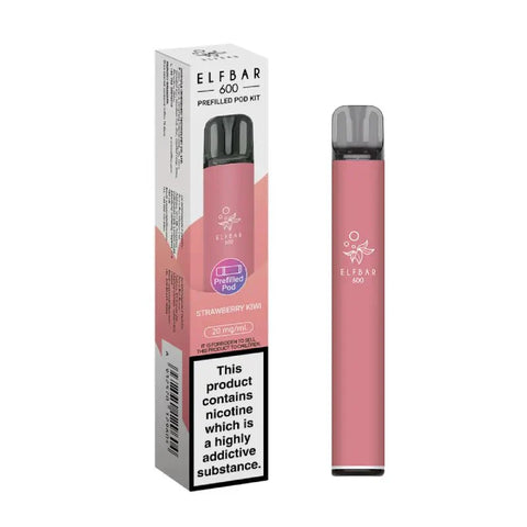 Elf Bar 600 Prefilled Pod Kit Box of 10 - #Simbavapeswholesale#