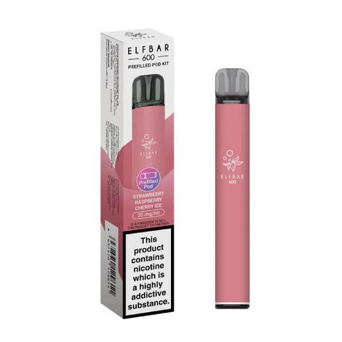 Elf Bar 600 Prefilled Pod Kit Box of 10 - #Simbavapeswholesale#