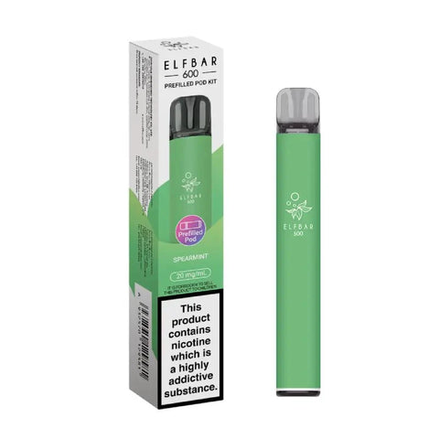 Elf Bar 600 Prefilled Pod Kit Box of 10 - #Simbavapeswholesale#