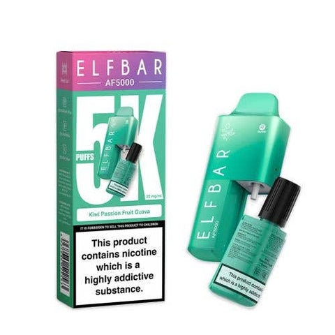 Buy Bulk Wholesale Elf Bar AF5000 Disposable Vape Box of 5 - vapesourceuk