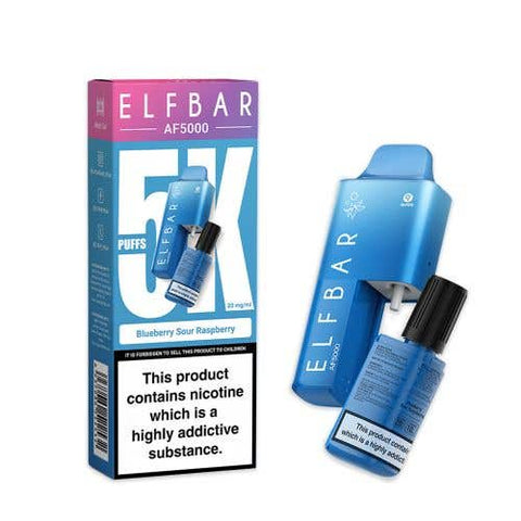 Buy Bulk Wholesale Elf Bar AF5000 Disposable Vape Box of 5 - vapesourceuk