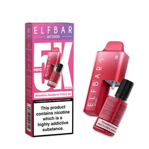 Buy Bulk Wholesale Elf Bar AF5000 Disposable Vape Box of 5 - vapesourceuk