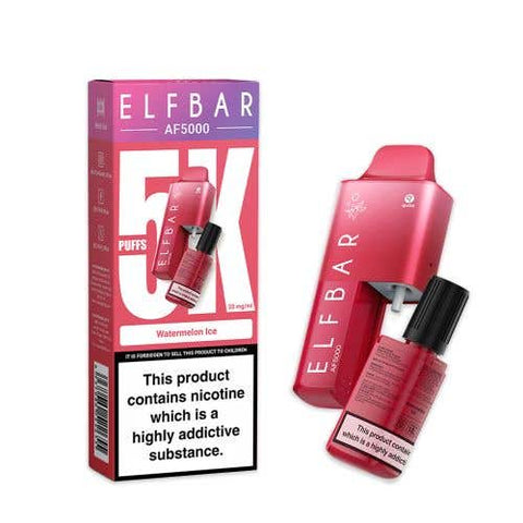 Buy Bulk Wholesale Elf Bar AF5000 Disposable Vape Box of 5 - vapesourceuk