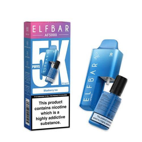 Buy Bulk Wholesale Elf Bar AF5000 Disposable Vape Box of 5 - vapesourceuk
