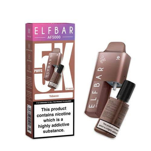 Buy Bulk Wholesale Elf Bar AF5000 Disposable Vape Box of 5 - vapesourceuk