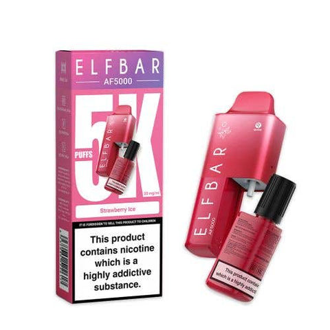 Buy Bulk Wholesale Elf Bar AF5000 Disposable Vape Box of 5 - vapesourceuk
