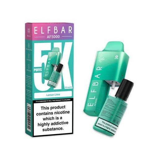 Buy Bulk Wholesale Elf Bar AF5000 Disposable Vape Box of 5 - vapesourceuk