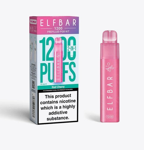 Buy Bulk Wholesale Elfbar 1200 Puffs 2 in 1 Prefilled Pod Kit Box of 5 - vapesourceuk