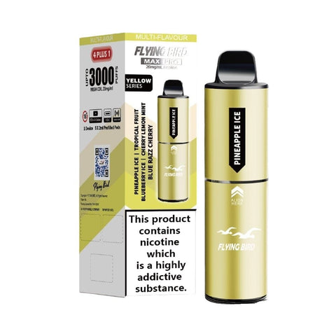 Buy Bulk Wholesale Flying Bird Max Pro 3000 Disposable Vape Box of 5 - vapesourceuk