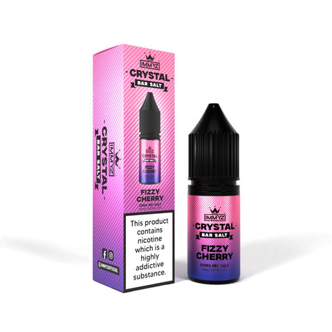 Buy Bulk Wholesale IMMYZ Crystal Bar Nic Salt 10ml E - liquid Pack of 10 - vapesourceuk