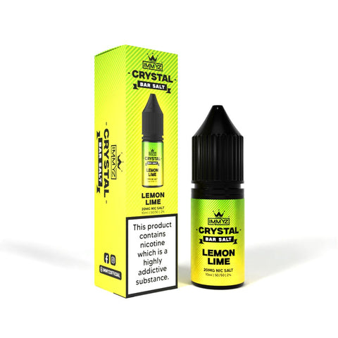Buy Bulk Wholesale IMMYZ Crystal Bar Nic Salt 10ml E - liquid Pack of 10 - vapesourceuk