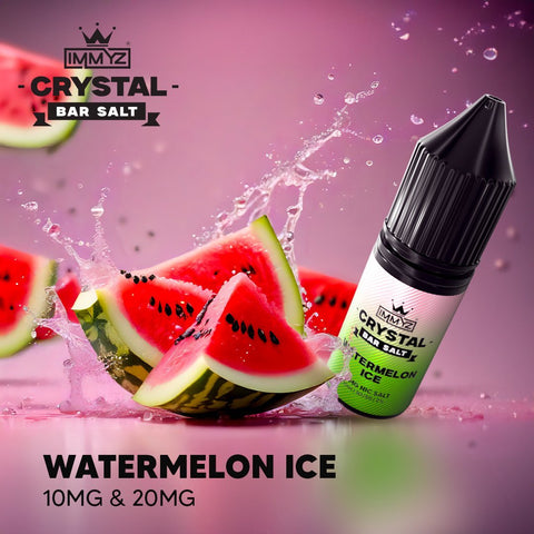 Buy Bulk Wholesale IMMYZ Crystal Bar Nic Salt 10ml E - liquid Pack of 10 - vapesourceuk