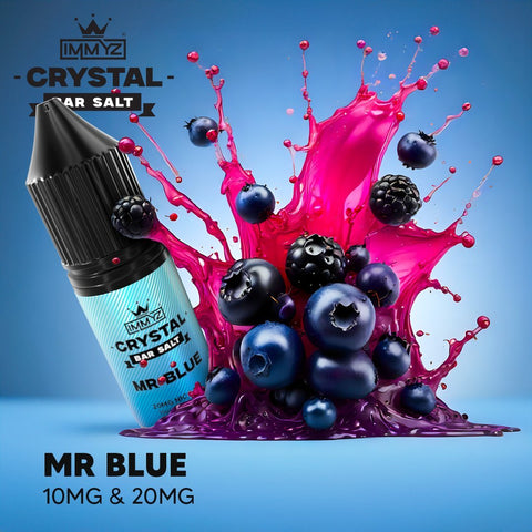 Buy Bulk Wholesale IMMYZ Crystal Bar Nic Salt 10ml E - liquid Pack of 10 - vapesourceuk