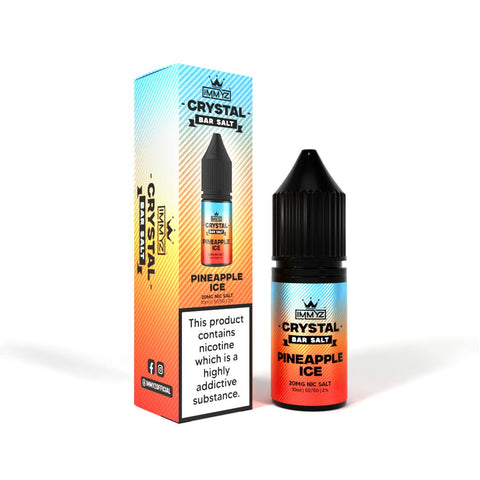 Buy Bulk Wholesale IMMYZ Crystal Bar Nic Salt 10ml E - liquid Pack of 10 - vapesourceuk