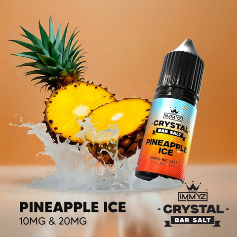 Buy Bulk Wholesale IMMYZ Crystal Bar Nic Salt 10ml E - liquid Pack of 10 - vapesourceuk