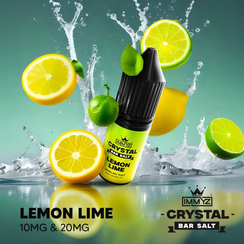 Buy Bulk Wholesale IMMYZ Crystal Bar Nic Salt 10ml E - liquid Pack of 10 - vapesourceuk