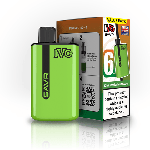 IVG SAVR 3000 Disposable Vape Box of 5 - #Simbavapeswholesale#