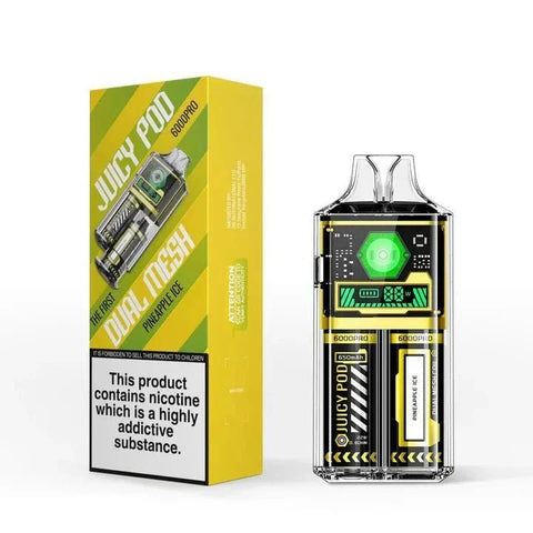 Buy Bulk Wholesale Juicy Pod Good Pro 6000 Disposable Vape Box of 5 - vapesourceuk