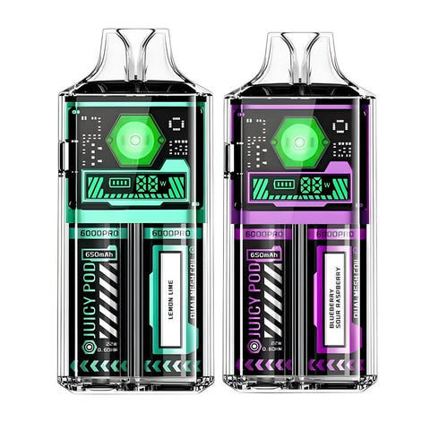 Buy Bulk Wholesale Juicy Pod Good Pro 6000 Disposable Vape Box of 5 - vapesourceuk