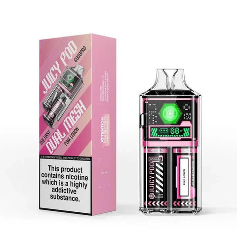 Buy Bulk Wholesale Juicy Pod Good Pro 6000 Disposable Vape Box of 5 - vapesourceuk