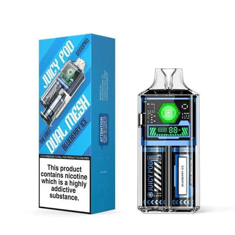 Buy Bulk Wholesale Juicy Pod Good Pro 6000 Disposable Vape Box of 5 - vapesourceuk