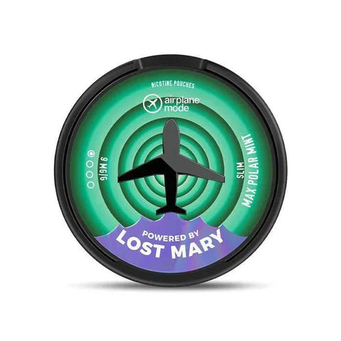 Buy Bulk Wholesale Lost Mary Airplane Mode Nicotine Pouches Pack of 10 - vapesourceuk