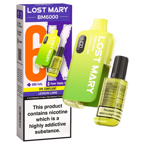 Buy Bulk Wholesale Lost Mary BM6000 Disposable Vape Box of 5 - vapesourceuk